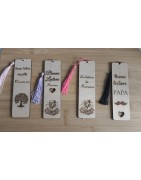 Marque page en bois