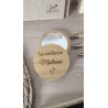 Miroir en bois