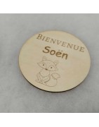 Carte de bienvenue bébé