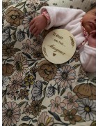 Carte de bienvenue bébé